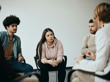 Gesprächssituation in der Gruppe