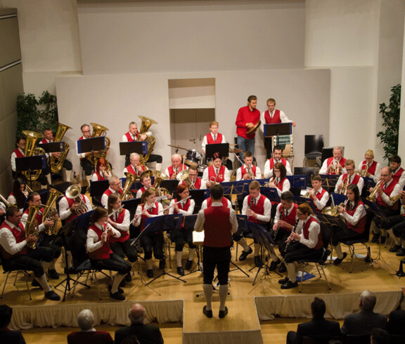 Blaskapelle beim Benefizkonzert Wieselburg