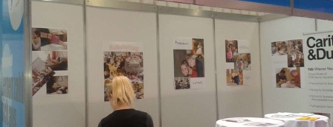 Caritas-Stand der Jugendmesse