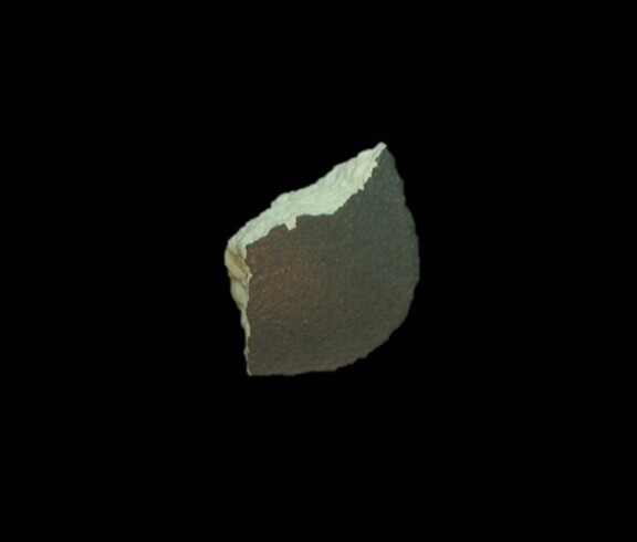 Bruchstück einer schwarzen Tablette