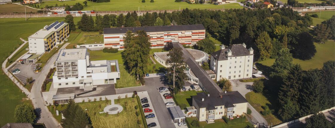 Luftaufnahme der Seniorenresidenz Kahlsperg