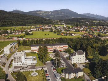 Luftaufnahme der Seniorenresidenz Kahlsperg
