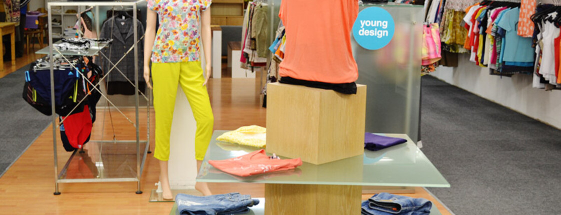 carla Shop in Bludenz. Ein ganz normaler Kleiderladen wie jeder andere.