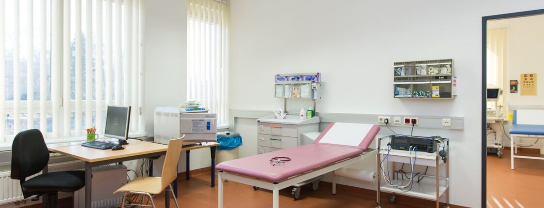 Marienambulanz Untersuchungs- und Behandlungsraum 