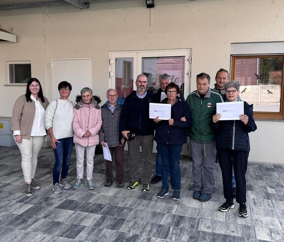 Besuch aus St. Pius bei Graf Carello