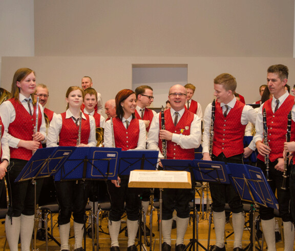 Blaskapelle beim Benefizkonzert Wieselburg