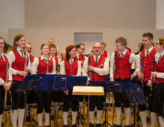 Blaskapelle beim Benefizkonzert Wieselburg