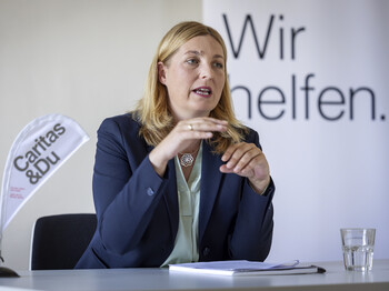 Caritas Präsidentin Nora Tödtling-Musenbichler