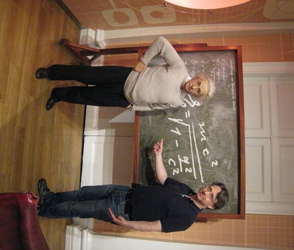 Madame Tussauds - Mathematiker unter sich