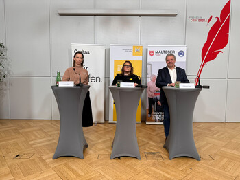 Caritas, Hilfswerk und Malteser Care fordern auf einer gemeinsam PK ernsthafte Auseinandersetzung und wirksame Maßnahmen für die Zukunft der 24-Stunden-Betreuung in Österreich