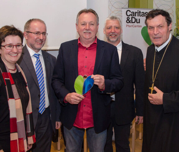 Galaabend Amstetten Pfarrcaritas Gruppenfoto