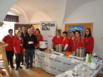 Fastensuppenessen in Schweiggers