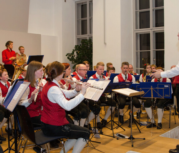 Blaskapelle beim Benefizkonzert in Wieselburg
