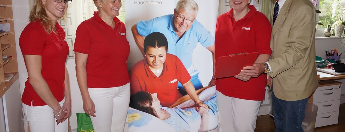 Pressegespräch Hauskrankenpflege Mostviertel Gruppenfoto