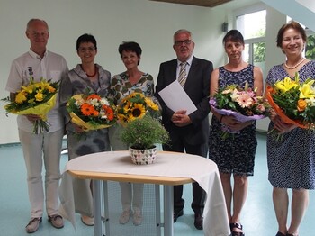 Mag. Horst Maurowitsch, LSI Ripper, DGKP Barbara Resinger, Mag. Herbert Halbauer, Mag. Andrea Rigler, Dipl.-Päd. Marianne Prünner