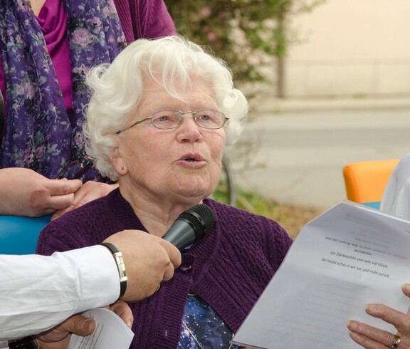 BUP Pottenbrunn Portrait einer älteren Frau