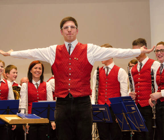 Blaskapelle beim Benefizkonzert in Wieselburg