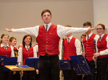 Blaskapelle beim Benefizkonzert in Wieselburg