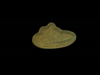 Vorderseite der zur Testung abgegebenen PopSmoke Ecstasy-Tablette