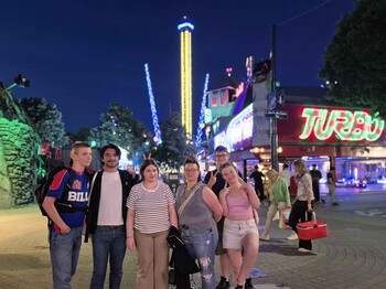 Jugendliche im Prater