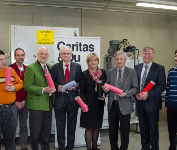 Zwettl Recycling Eröffnung Gruppenfoto