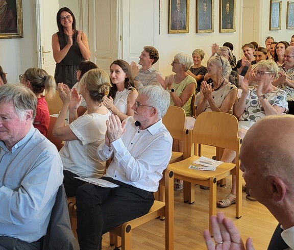 Applaudierendes Publikum