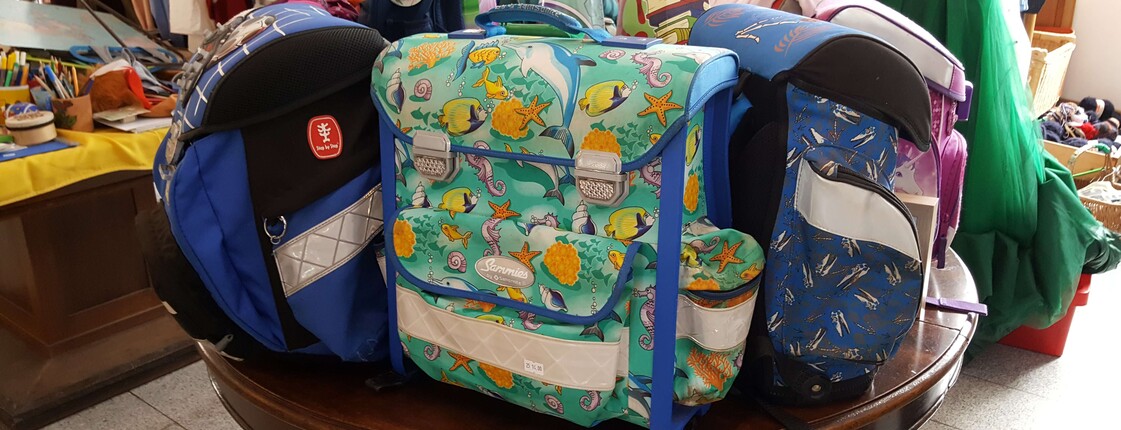Schultaschen im Carla