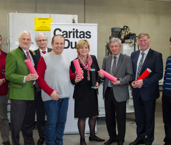 Zwettl Recycling Eröffnung Gruppenfoto