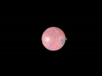 Dieses Bild zeigt eine pinke Pille.