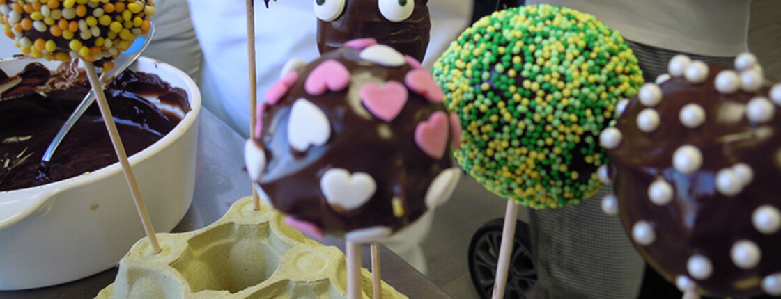 Fertige Cakepops